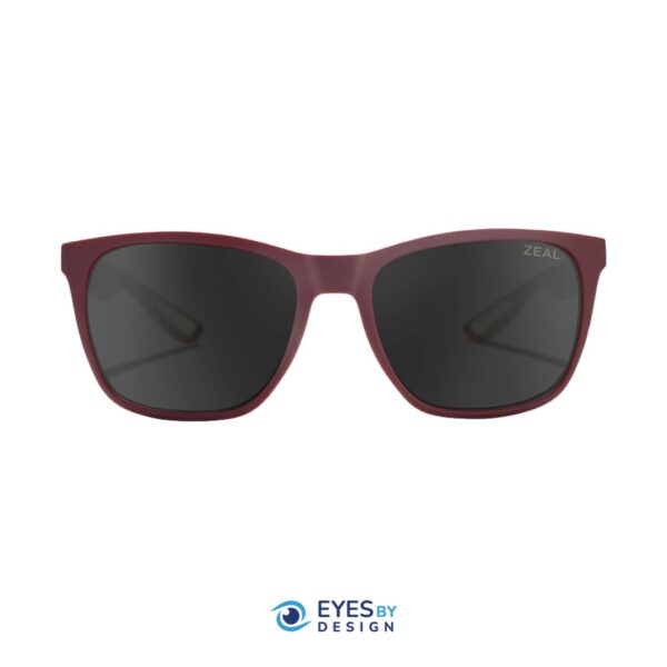 Zeal | Fremont Ron Burgundy Sunglasses