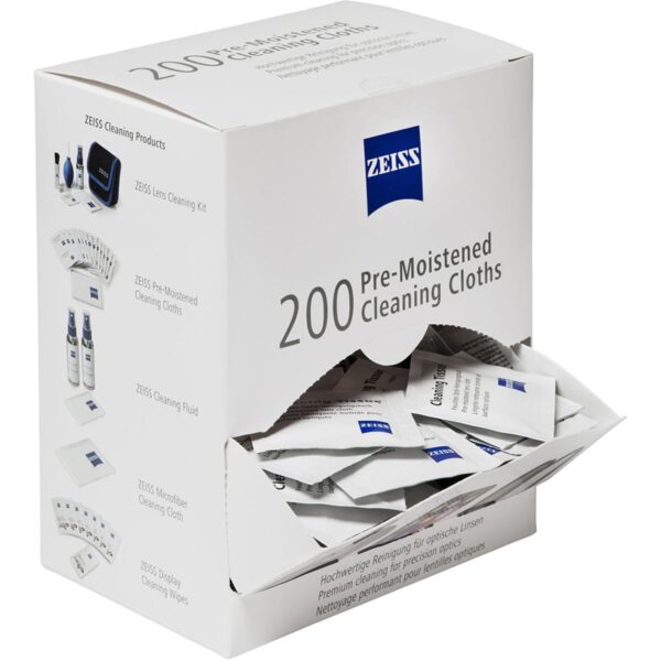 Zeiss Cleaning Wipes 200 pack